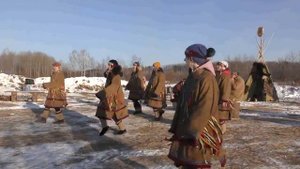 Медвежий праздник Подгорное Чаинский район Томская область