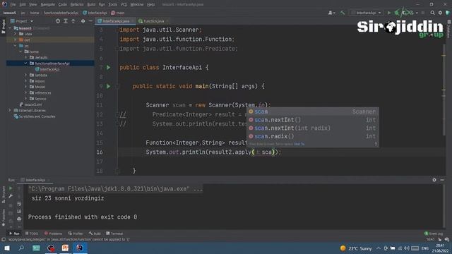 24-dars #java javada Functional interface API | Interface turlari | predicate смотреть онлайн