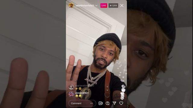 Hold on… Wait a second LaKeith Stanfield Ig Live