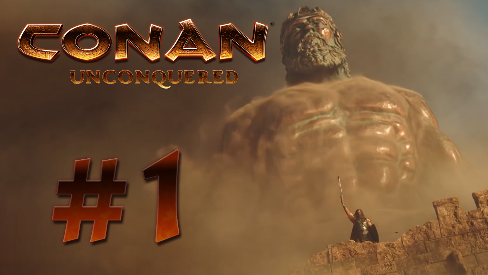 Conan Unconquered - Ветер пустыни - Неформатное выживание на стримах [#1] | PC (2019 г.)