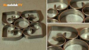 04. Eisenkraft - делаем подставку для горячего (холодная ковка)