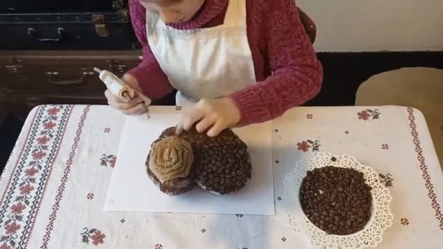 Топиарий из кофейных зёрен своими руками смотреть онлайн