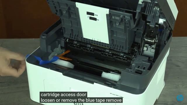 How to unbox and set up HP Laser 100 MFP 130, 1003, 1008, MFP 1130 and MFP 1180 printers