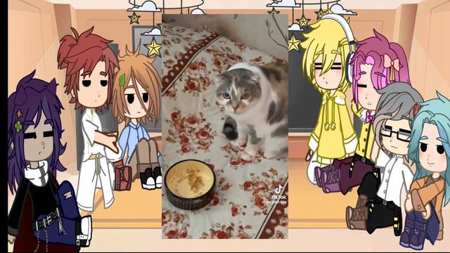 реакция {13 карт}  на {Вару} как [рандом] #рекомендации #13карт #гачаглуб #гачанокс #вару #пупс