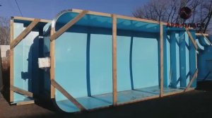 Бассейны из полипропилена - закладные элементы бассейна. Производство бассейнов.