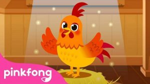 The Rooster Song | Farm Animals | Nursery Rhymes for Kids | Animal Songs | Pinkfong Songs