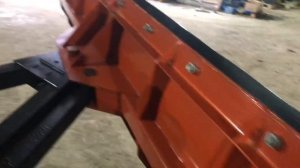 Отвал комунальный ОК-2500 "МОНОЛИТ" Палехагромаш на МТЗ 1221