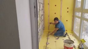 Как выставить маяк на пол.