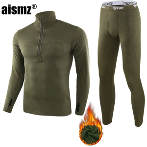 Комплект термобелья Aismz мужское с Алиэкспресс Aismz men's thermal underwear set from Aliexpress