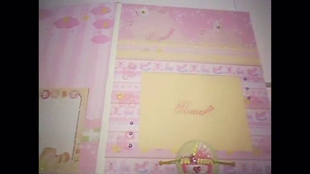 Скрапбукинг. Альбом для малышки. смотреть онлайн