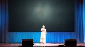 Марфа Николаева Великий Новгород "Пташечка" Новгородская областная Филармония 2018 г.