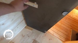 Готовая модульная баня  с топкой с улицы.