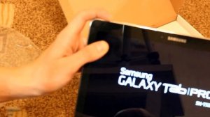 Распаковка восстановленного планшета Samsung Galaxy Tab Pro 10.1