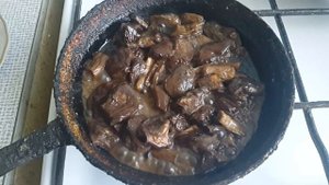 Готовим грибы!!! Вкуснейшая подлива из лесных грибов!!! Быстро и очень вкусно!!!