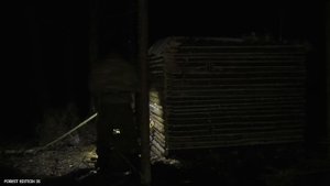 ПОХОД В ЛЕС С НОЧЁВКОЙ,ОБУСТРОЙСТВО ЛЕСНОЙ ИЗБУШКИ.