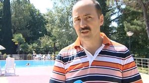 Новость сезона - в сан. Знание открыт новый большой красивый бассейн...