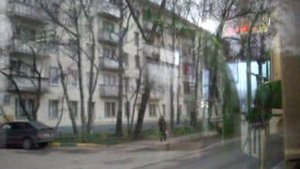 Москва, автобус 825, участок Беловежская 19 - метро Молодежная