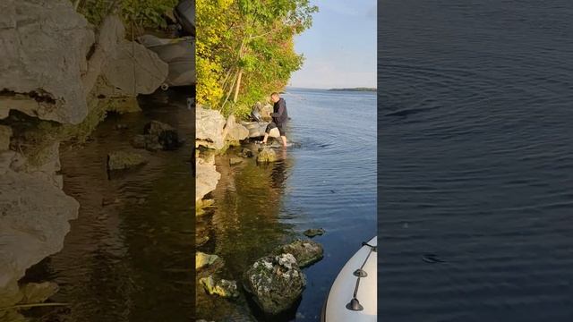 Малая Рязань Спуск на воду.