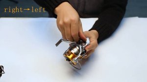 Замена ручки на катушке RAPID2！