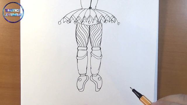 How to draw Freakshow Ballora, FNAF, Как нарисовать Фрикшоу Балору, ФНАФ смотреть онлайн