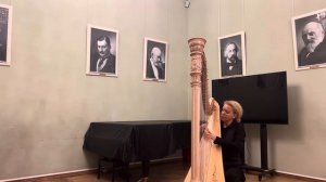 И.С.Бах -Сюита для лютни e-moll( edition for harp es-moll).