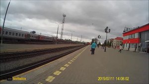 Архангельск прибытие поезда Санкт-Петербург - Архангельск
