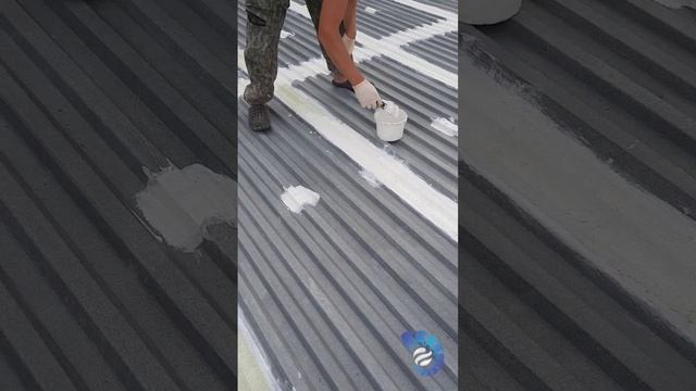 Ремонт протечек составом Nautilus РУФ ПРО на профнастиле смотреть онлайн