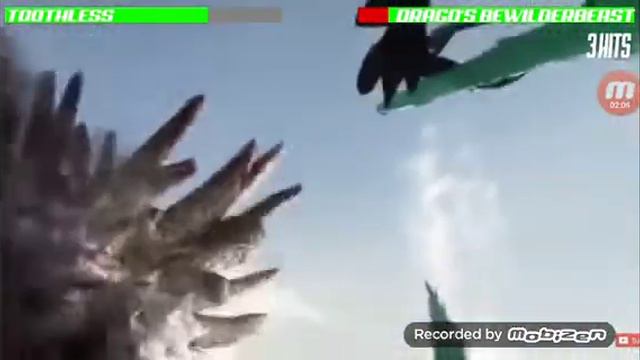 Ночная фурия против злобного смутьяна