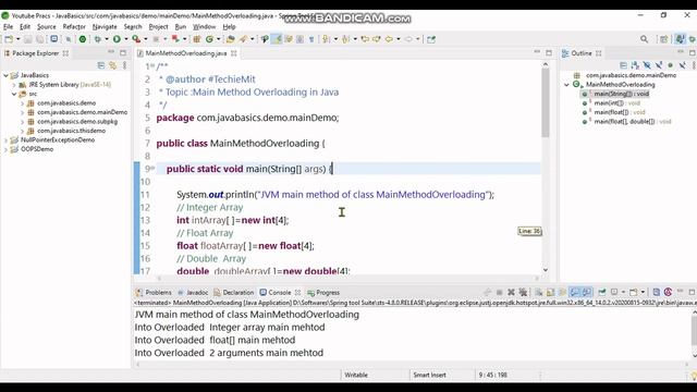 What is Main method overloading in Java? [CoreJavaBasics]