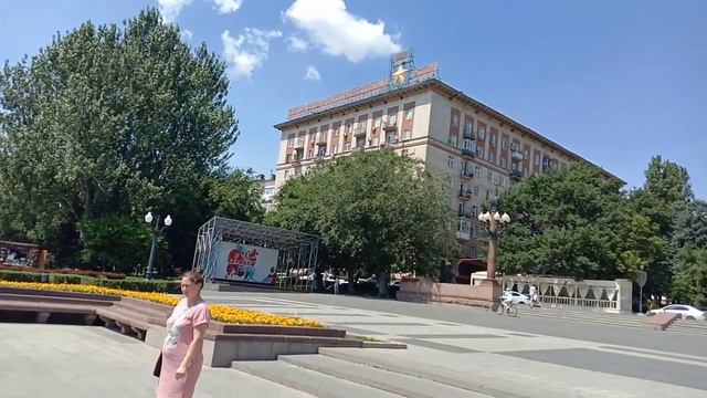 (172)г.Волгоград прогулка по набережной.