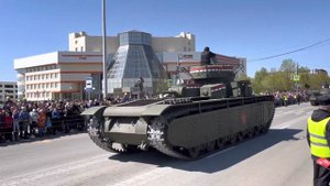 RESTORED WWII TANKS IN MOTION / T-28, T-35, T-26, KV-1, BT-7, IS-2, IS-3, T-34, T-34-85, ISU-152...