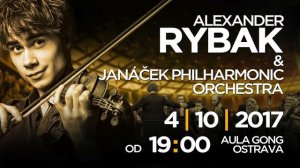 Alexander Rybak & Janáček Philharmonic Orchestra in Ostrava