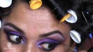 Purple Arabic Smokey Eyes Tutorial