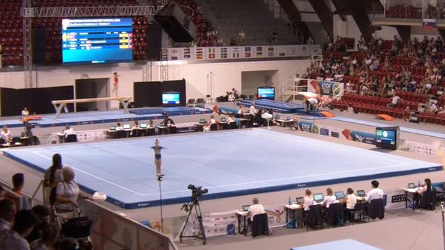 2022 EYOF LASHCHEVSKA Anna FX Qual смотреть онлайн