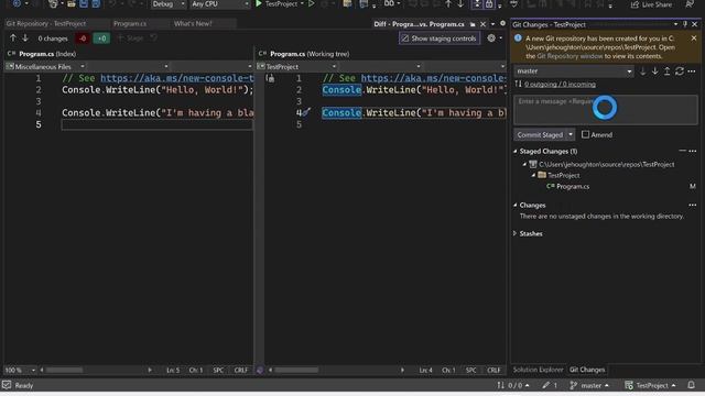 Daily Workflow with GitHub in Visual Studio [Ep 4] | Beginner Series смотреть онлайн