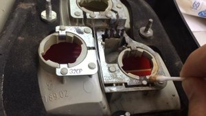 Восстановление контактов заднего фонаря BMW Е 61