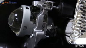 Toyota Rav 4 Установка светодиодных Bi-Led линз Optima Professional Series