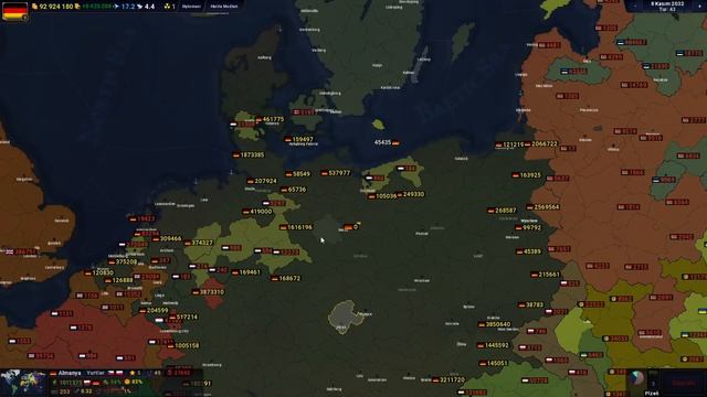 DÜNYA'DA SADECE ALMANYA'YI BIRAKIRSAK | AGE OF HİSTORY 2 смотреть онлайн