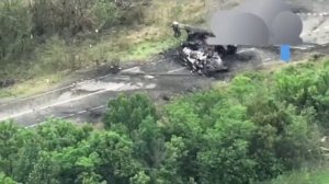 Уничтоженные M2A2 "Bradley" и ИМР-2 ВСУ в районе Орехова/Destroyed AFU M2A2 "Bradley" and IMR-2