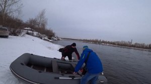 Купили лодку Таймыр-340"Люкс"  с мотором YAMAHA 9.9 GMHS.