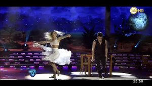 Así bailó Osvaldo Laport en la ronda de ritmo libre del #Bailando2016xLaTele