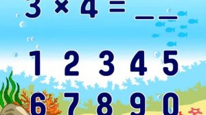 Детские развивающие онлайн игры  Таблица умножения
