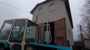 Завели ЮМЗ-ика после покраски