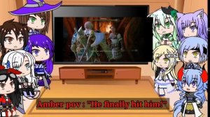 Genshin Impact reacts to God of War Ragnarok videos Part 5 | Gacha Club | Wade