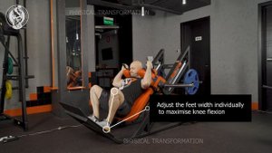 Hack Squat ( Приседание в ГАК машине )