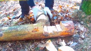 Скамейка в лесу изготовление