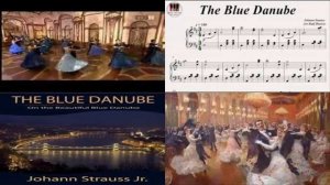 Le beau danube bleu valse viennoise de JOHANN STRAUSS SANS DROITS No copyrights
