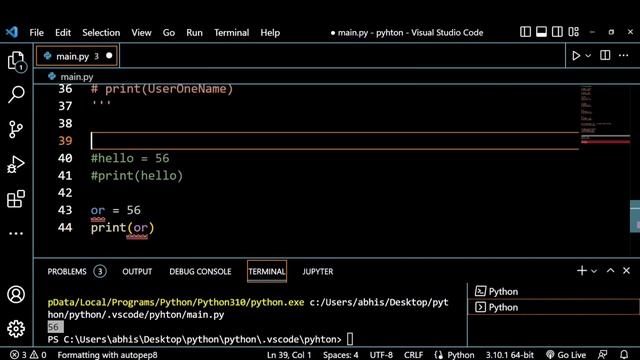 Keywords in python || Python Full course || Hindi || Learn Python || Python tutorials || (Part:- 07