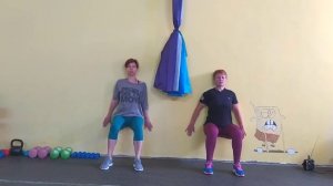 Изометрический присед