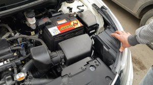 KIA RIO 3 замена воздушного фильтра своми руками